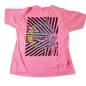 Gotcha Vintage Oversized 80s 90s Graphic T-Shirt Cotton Neon Sz S/M